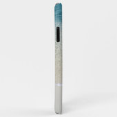 アクアやる気を起こさせるターコイズブルーサーフウェーブフォト Case-Mate iPhoneケース (裏面/右)