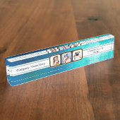 アクアアイスカスタム写真 デスクネームプレート (側面)