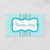 アクアアポイントメント名刺 予約カード (正面)