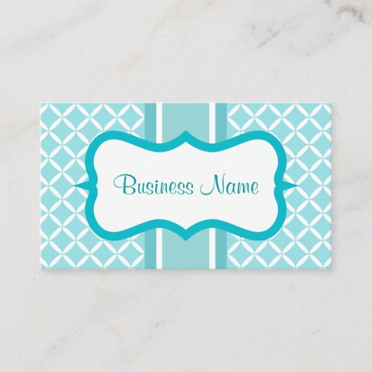 アクアアポイントメント名刺 予約カード (正面)