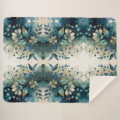 アクアアルボレタム魅惑的な葉シェルパブランケット シェルパブランケット (正面(横))