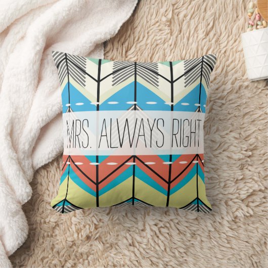 アクアイエローグレーオフホワイトアローヘリンボーン クッション (ブランケット)