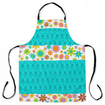 アクアイースターバニーとカラフル花