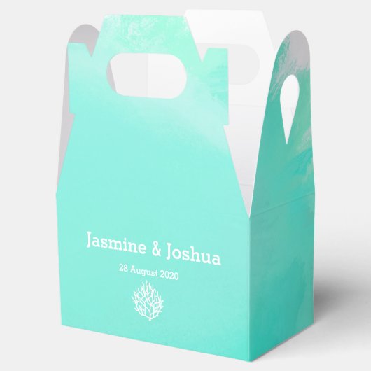 アクアウォーターカラービーチサンゴ結婚礁 フェイバーボックス (オープン)