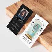 アクアウォーターカラーフロントドアリース実在エテート 名刺