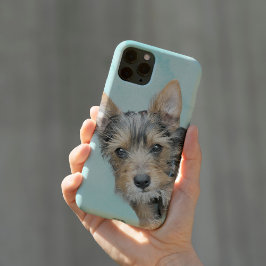 アクアウォーターカラーIphoneカバーと犬の画像 Case-Mate iPhone 14ケース