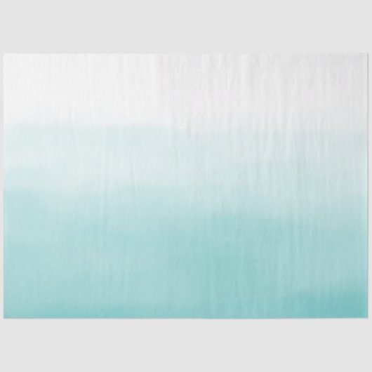 アクアウォーターグラデーション色 薄葉紙 (正面)