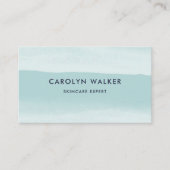 アクアウォーター洗剤 – ミニマルモダンリスト 名刺 (正面)