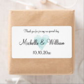 アクアウォーター結婚カラーハートのボトルのラベル ラベル (インサイチュ)