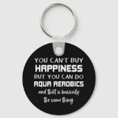 アクアエアロビクスはハピネスおもしろいウォーターエアロビクス キーホルダー (正面)