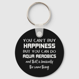 アクアエアロビクスはハピネスおもしろいウォーターエアロビクス キーホルダー