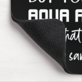 アクアエアロビクスはハピネスおもしろいウォーターエアロビクス マウスパッド (コーナー)