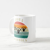 アクアエアロビクス コーヒーマグカップ (正面左)