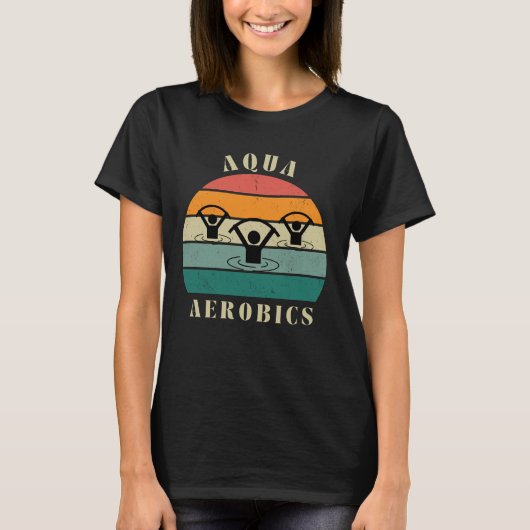 アクアエアロビクス Tシャツ (正面)