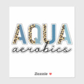 アクアエアロビックスチエタプリントウォーターエアロビクスギフト シール (シート)