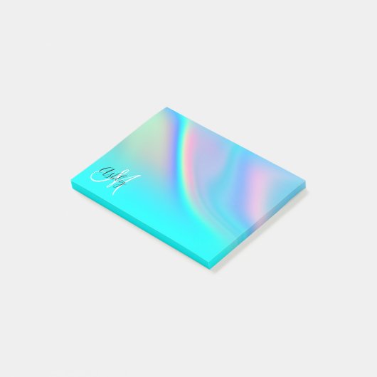 アクアエッジ レインボーオンブル モノグラム ポストイット (アングル)