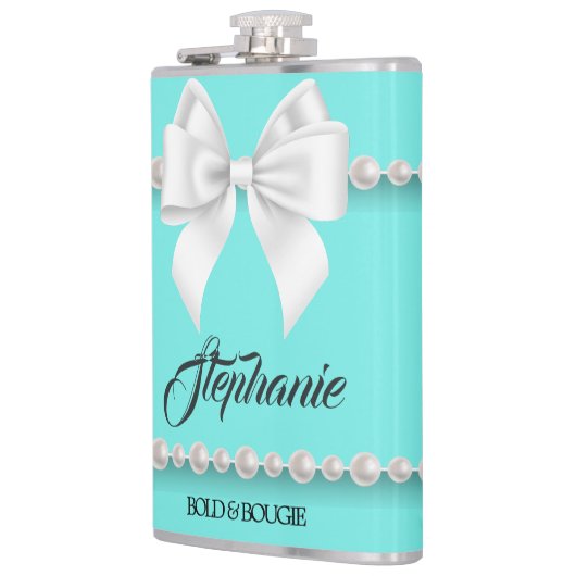 アクアエレガントティファニーパールガーリーブギファンシーー フラスク (左)