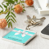 アクアエレガントティファンシーファニー誕生日 キーホルダー (側面)