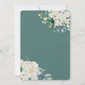 アクアエレガントバラフローラ80thバースデーパーティー 招待状 (裏面)