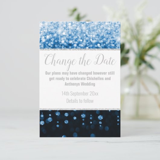 アクアエレガントブルーダイヤモンド銀延期カード 出欠カード (スタンド正面)