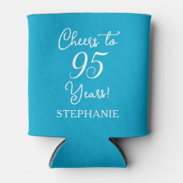 アクアエレガントブルー応援95年95誕生日 缶クーラー