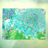 アクアエレガント&グリーンライムライトアジサイ詳細 ウィンドウサイン (シート3)