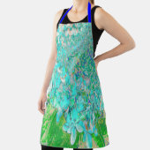 アクアエレガント&グリーンライムライトアジサイ詳細 エプロン (インサイチュ)