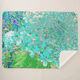 アクアエレガント&グリーンライムライトアジサイ詳細 シェルパブランケット