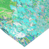 アクアエレガント&グリーンライムライトアジサイ詳細 ショートテーブルランナー (コーナー)