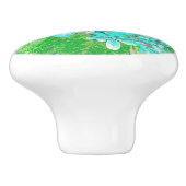 アクアエレガント&グリーンライムライトアジサイ詳細 セラミックノブ (側面)