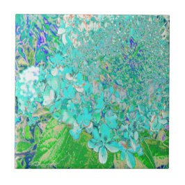 アクアエレガント&グリーンライムライトアジサイ詳細 タイル