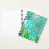 アクアエレガント&グリーンライムライトアジサイ詳細 プランナー手帳 (ディスプレー)