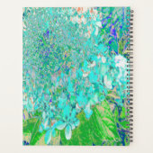 アクアエレガント&グリーンライムライトアジサイ詳細 プランナー手帳 (裏面)