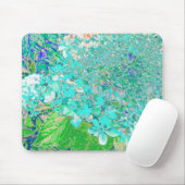 アクアエレガント&グリーンライムライトアジサイ詳細 マウスパッド (マウス)