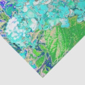 アクアエレガント&グリーンライムライトアジサイ詳細 薄葉紙 (詳細)