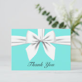 アクアエレガント ティファニー パール ファンシー パーティー ステーショナリー サンキューカード (スタンド正面)