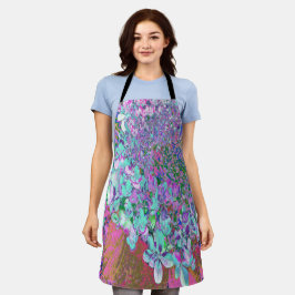 アクアエレガント&パープルライムライトアジサイ詳細 エプロン