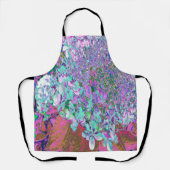 アクアエレガント&パープルライムライトアジサイ詳細 エプロン (正面)