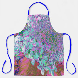 アクアエレガント&パープルライムライトアジサイ詳細 エプロン