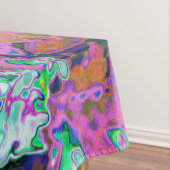 アクアエレガント&パープルライムライトアジサイ詳細 テーブルクロス (インサイチュ)