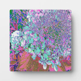 アクアエレガント&パープルライムライトアジサイ詳細 フォトプラーク