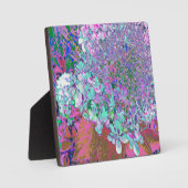 アクアエレガント&パープルライムライトアジサイ詳細 フォトプラーク (正面)