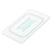 アクアエンサークルドチケット日付磁石を保存 マグネット (左側)