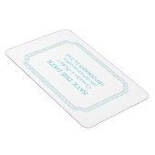 アクアエンサークルドチケット日付磁石を保存 マグネット (右側)