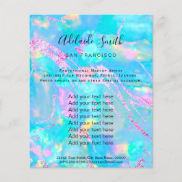 アクアオパールフェイクト石 チラシ