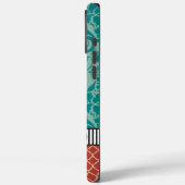 アクアオレンジターコイズモロッコイパーソナライズされたホン Case-Mate iPhoneケース (裏面 / 左)