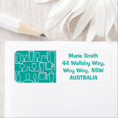 アクアカクテルパーティー ラベル (インサイチュ)