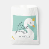 アクアガーリーエレガント写真美しい白鳥パーティー フェイバーバッグ (正面)