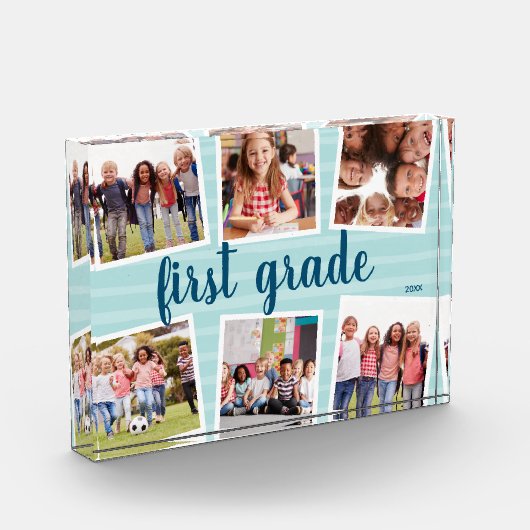 アクアキッズスクールイヤー記念コラージュ フォトブロック (左)