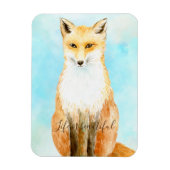 アクアキツネ マグネット (縦)